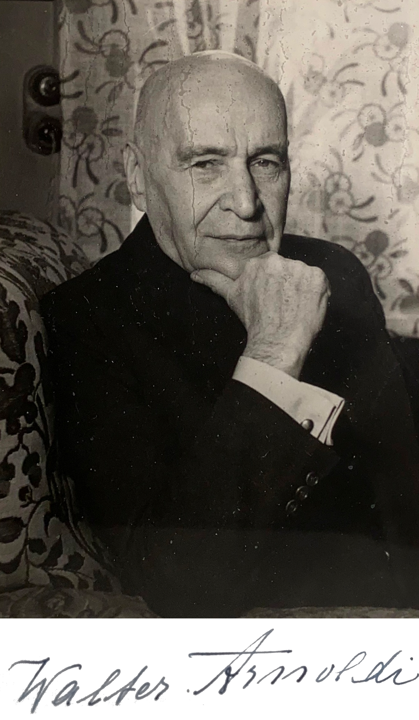 Prof. Dr. med. Walter Arnoldi in the 1950s, copyright Klavs A. Holm, Denmark