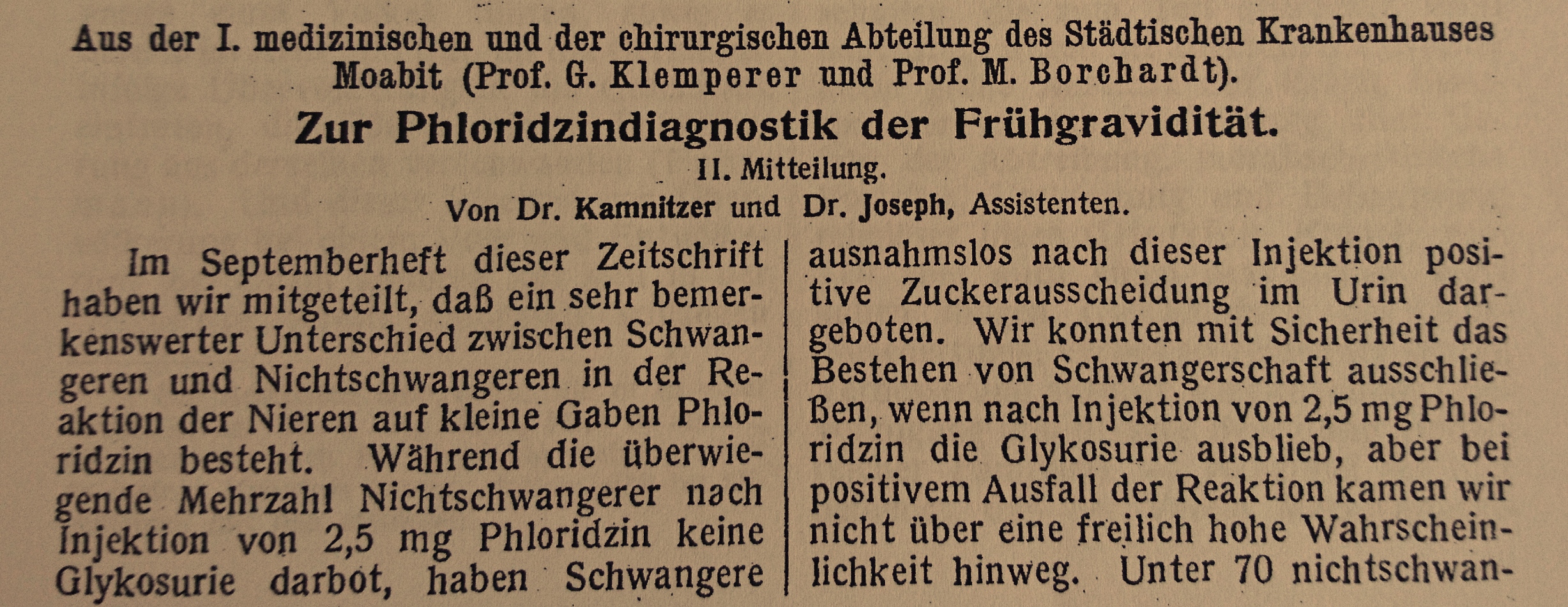 Therapie Der Gegegenwart 1921 S, 459